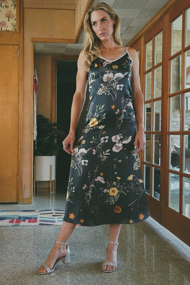 Silk Dress in Spring Equinox